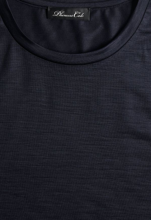 Paul Stuart Super 120s Wool Crewneck T-Shirt, image 2