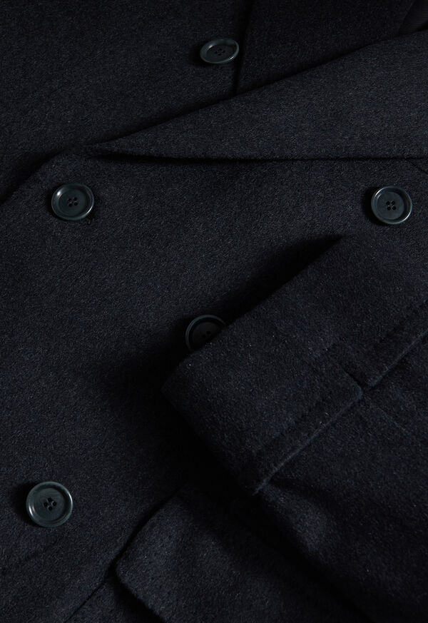 Paul Stuart Wool & Cashmere Double Breasted Coat, image 2