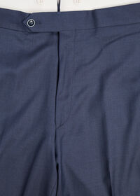 Paul Stuart Wool Blend Mid Blue Trouser, thumbnail 2