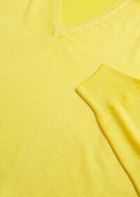 Paul Stuart Merino Wool Watercolor V-Neck Sweater, thumbnail 2