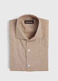 Paul Stuart Oxford Brushed Flannel Sport Shirt, thumbnail 1