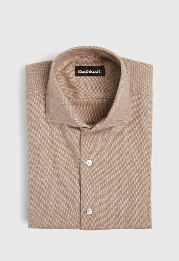 Paul Stuart Oxford Brushed Flannel Sport Shirt, image 1