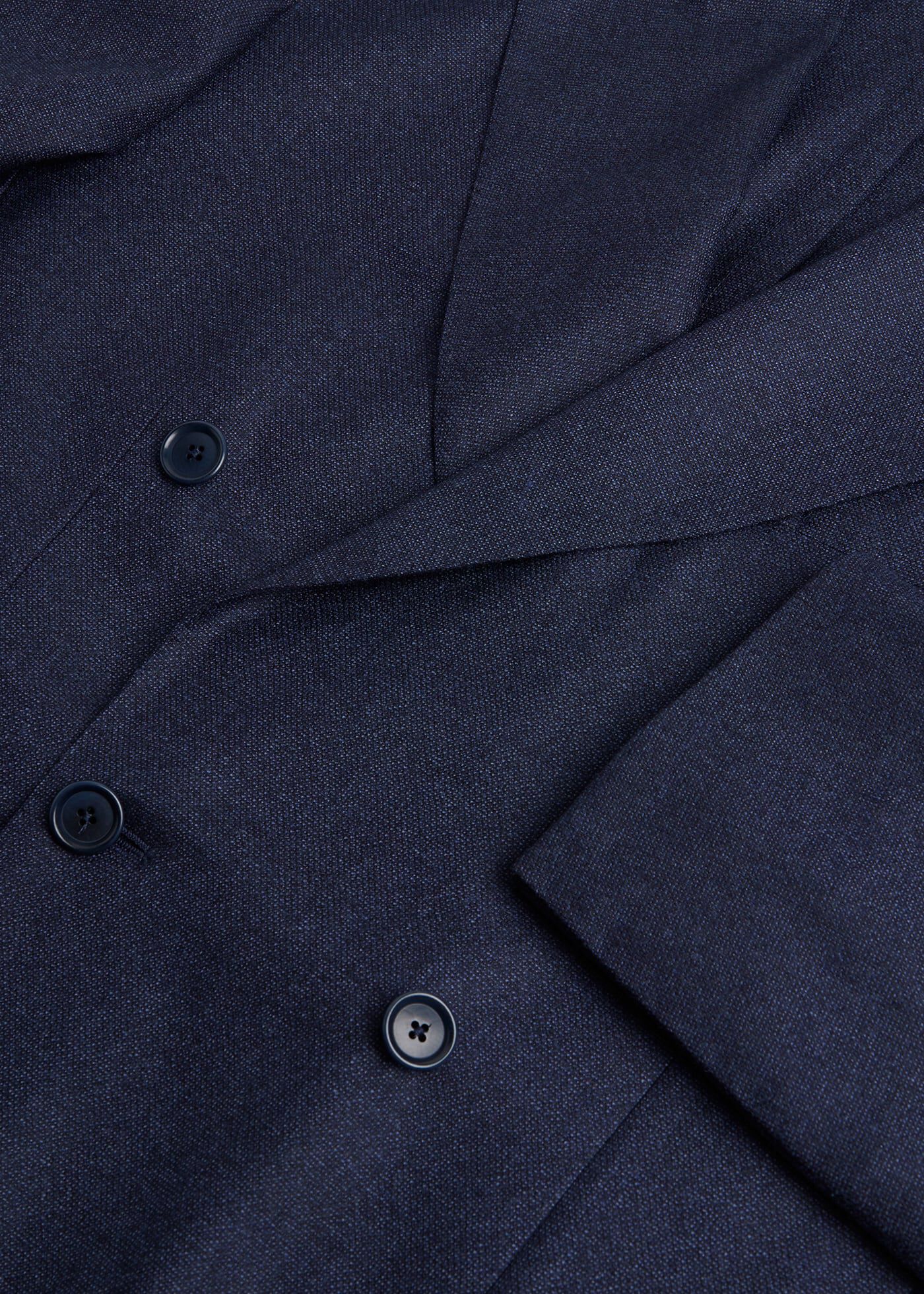 都築拓紀 INTER FACTORY double tailored Double Breasted Tic Weave Suit