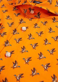 Paul Stuart Printed Geese Brushed Cotton Shirt, thumbnail 2
