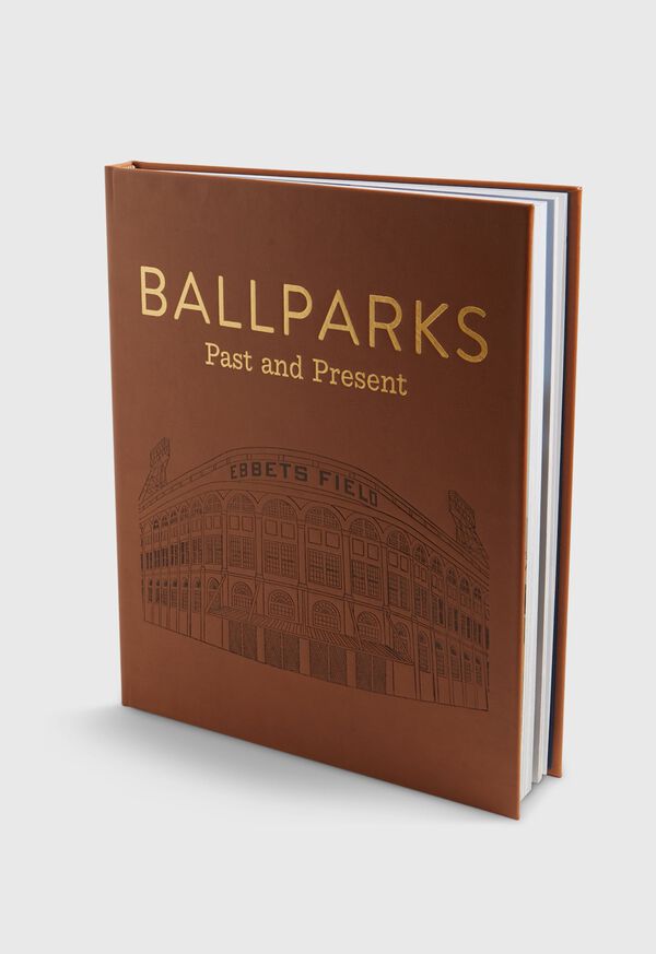 Ballparks Past And Present Book Cover