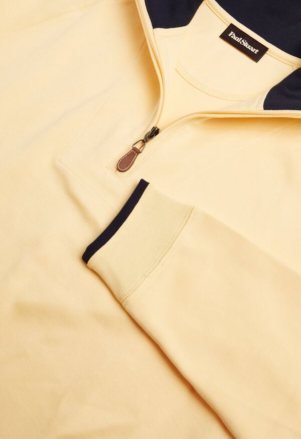 Paul Stuart Pima Cotton 1/2 Zip Sweater, image 2