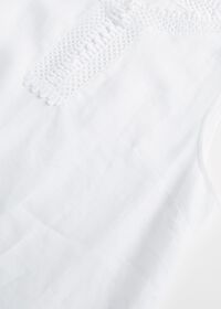 Paul Stuart Linen Dress With Macramé Lace, thumbnail 2