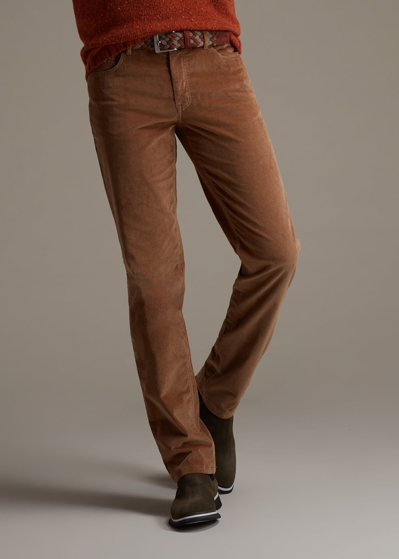 【PARTIMENTO】★CORDUROY POCKET POINTED WORK PANTS★ 3 COLOR 5 Pocket Corduroy Pant - Army Green Pigment | James Perse
