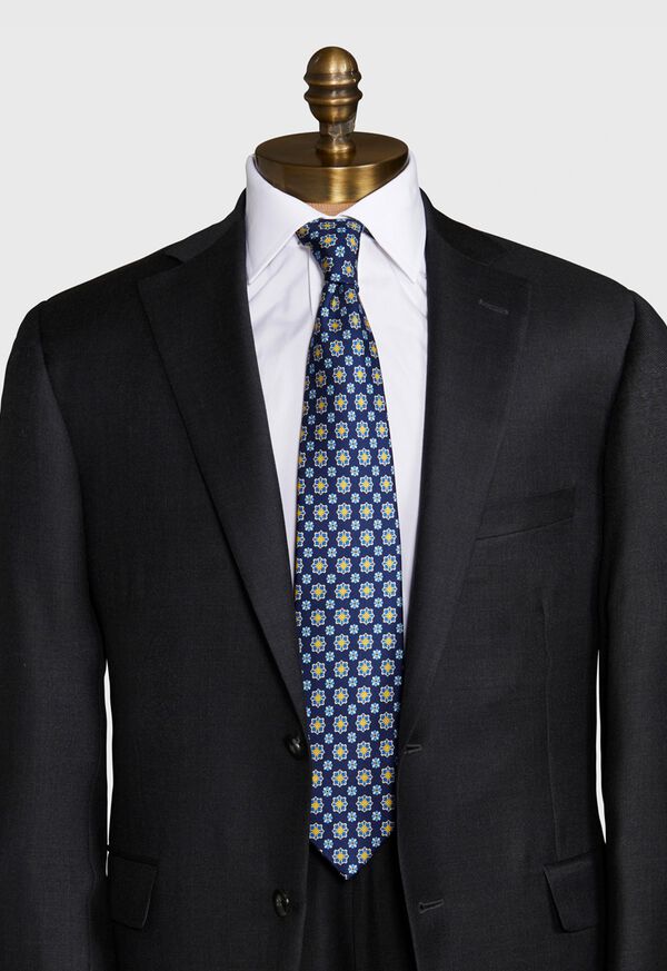 Paul Stuart Floral Medallion Tie, image 2