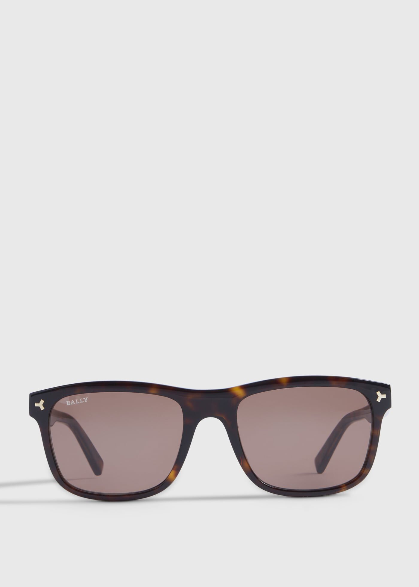 BALLY Classic Dark Havana With Rose Gold Lens