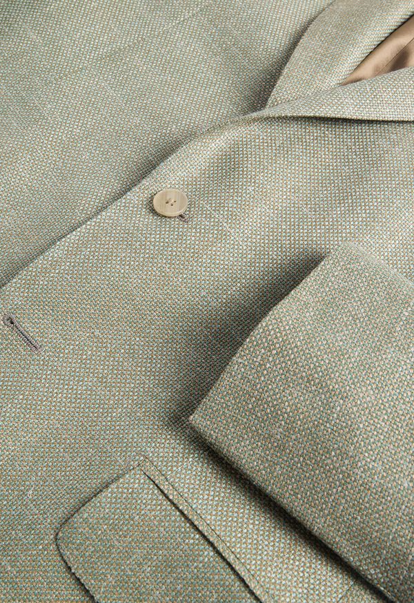 Paul Stuart Textured Lightweight Silk & Linen Jacket, image 2