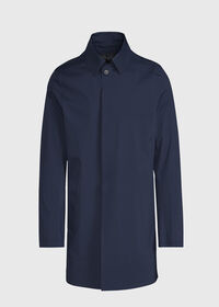 Paul Stuart Navy Waterproof Trench Coat, thumbnail 2