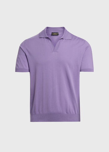 Paul Stuart Open Collar Cotton Polo