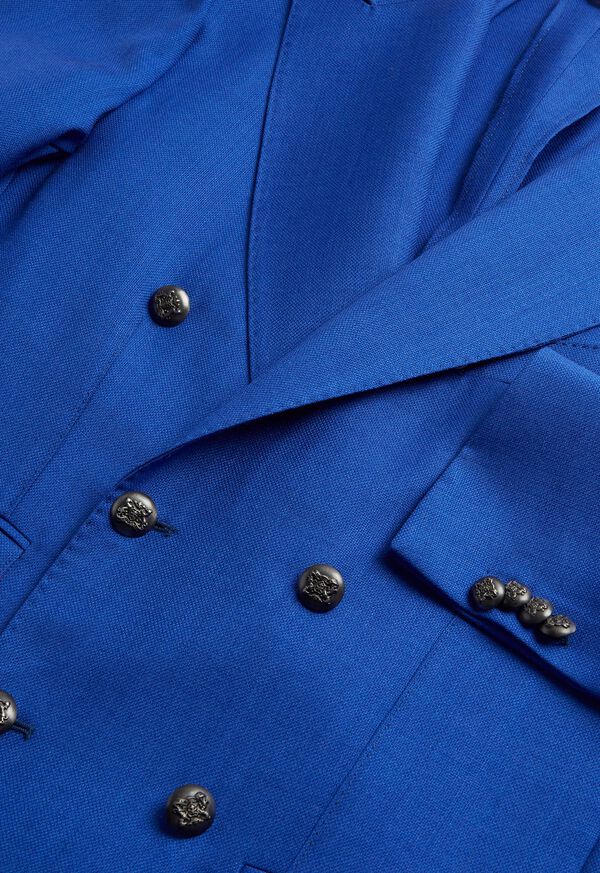 Paul Stuart Mohair & Silk Double Breasted Jacket, image 3