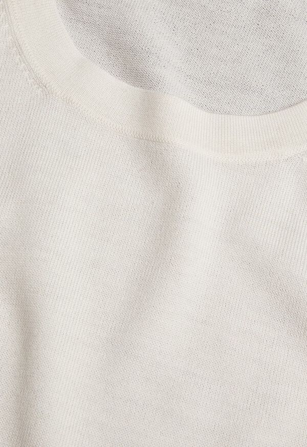 Paul Stuart Short Sleeve Wool Crewneck Sweater, image 2