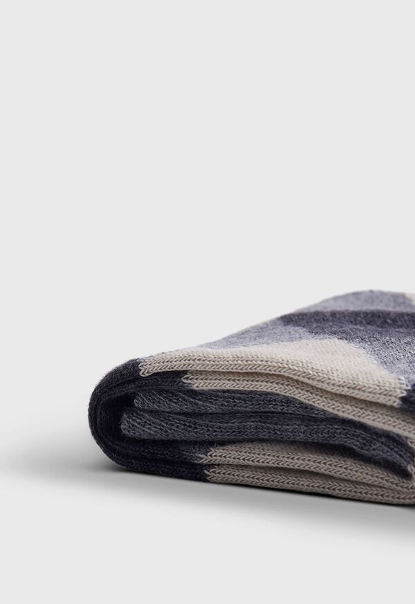 Paul Stuart Cotton Diamond Motif Sock, image 2