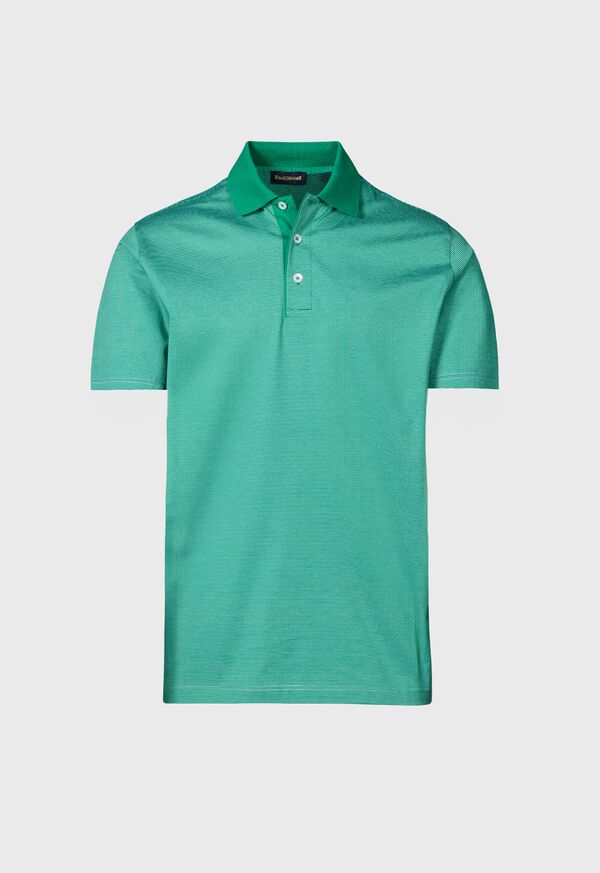 Paul Stuart Italian Cotton Micro Stripe Polo, image 1
