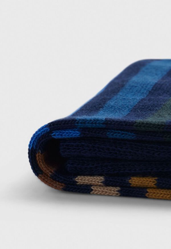 Paul Stuart Multicolor Stripe Sock, image 2