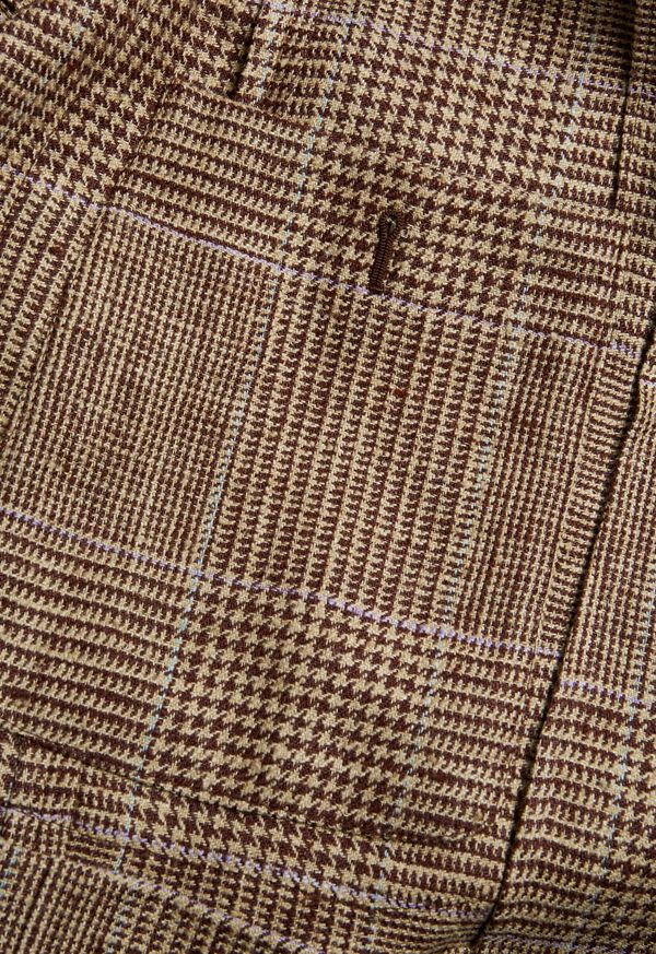 Paul Stuart Tan Plaid Jacket, image 3