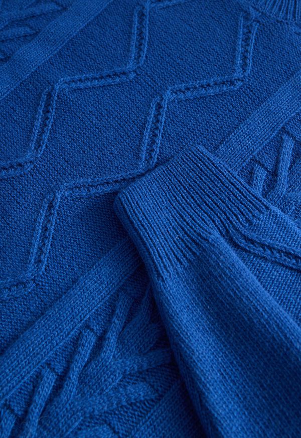 Paul Stuart Wool & Cashmere Cable Crewneck, image 2