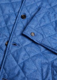 Paul Stuart Wool Quilted Coat, thumbnail 2