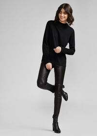 Paul Stuart Stretch Leather Legging, thumbnail 4