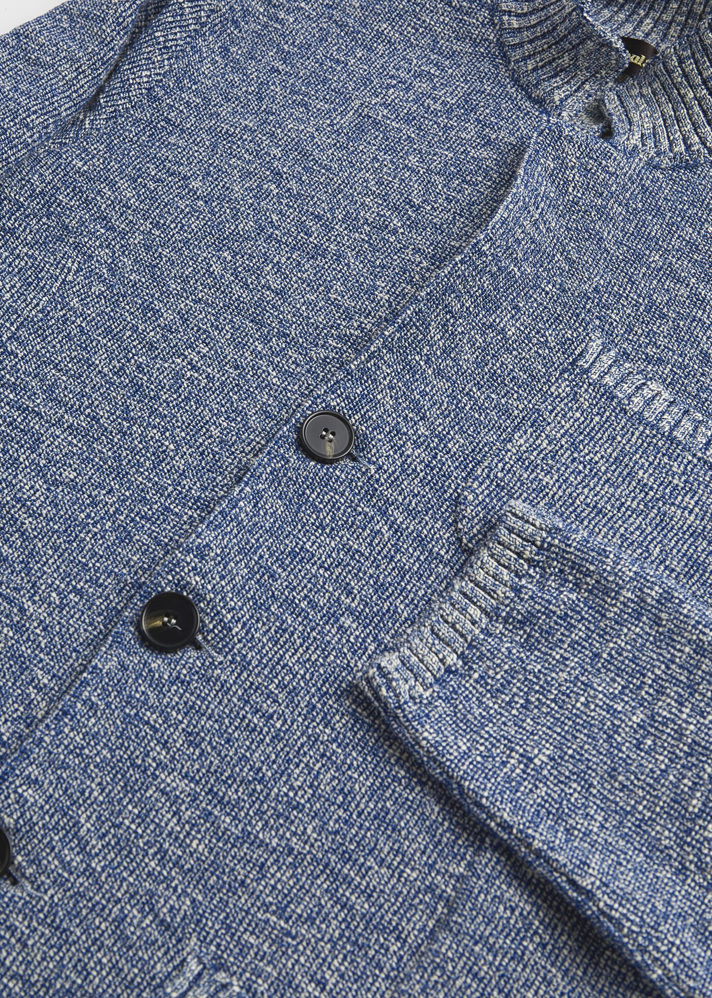 Marled sweater sale jacket