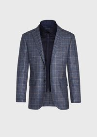 Paul Stuart Plaid Travel Jacket and Built-in Vest, thumbnail 5