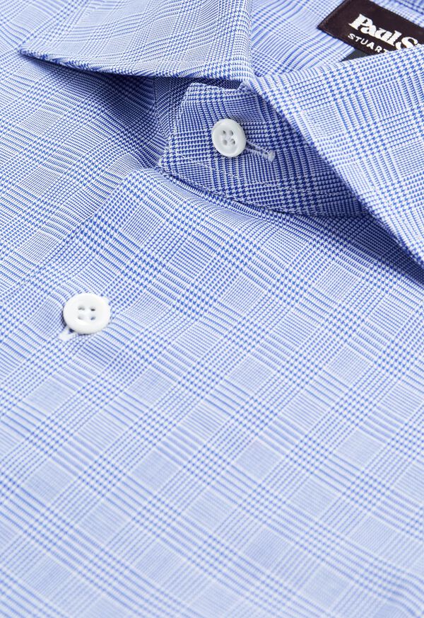 Paul Stuart Navy Glen Plaid Dress Shirt, image 2