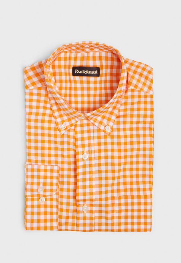 Paul Stuart Gingham Performance Sport Shirt, image 1