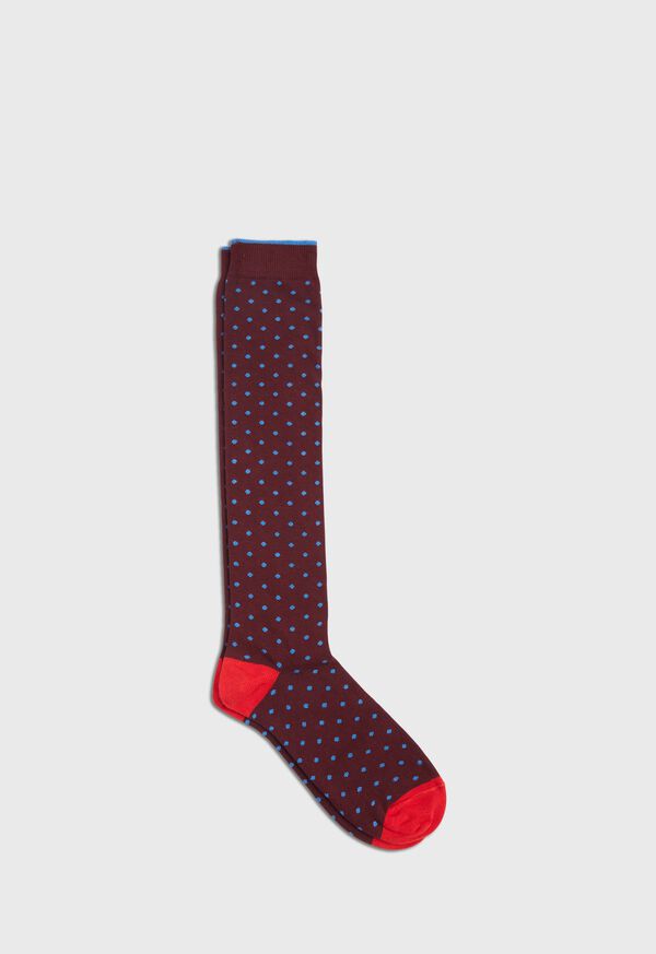 Paul Stuart Polka Dot Socks, image 1