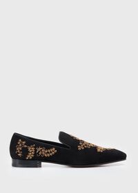 Paul Stuart Memphis Embroidered Formal Slip-On, thumbnail 1