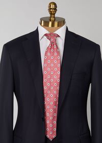 Paul Stuart Tossed Square Print Tie, thumbnail 2