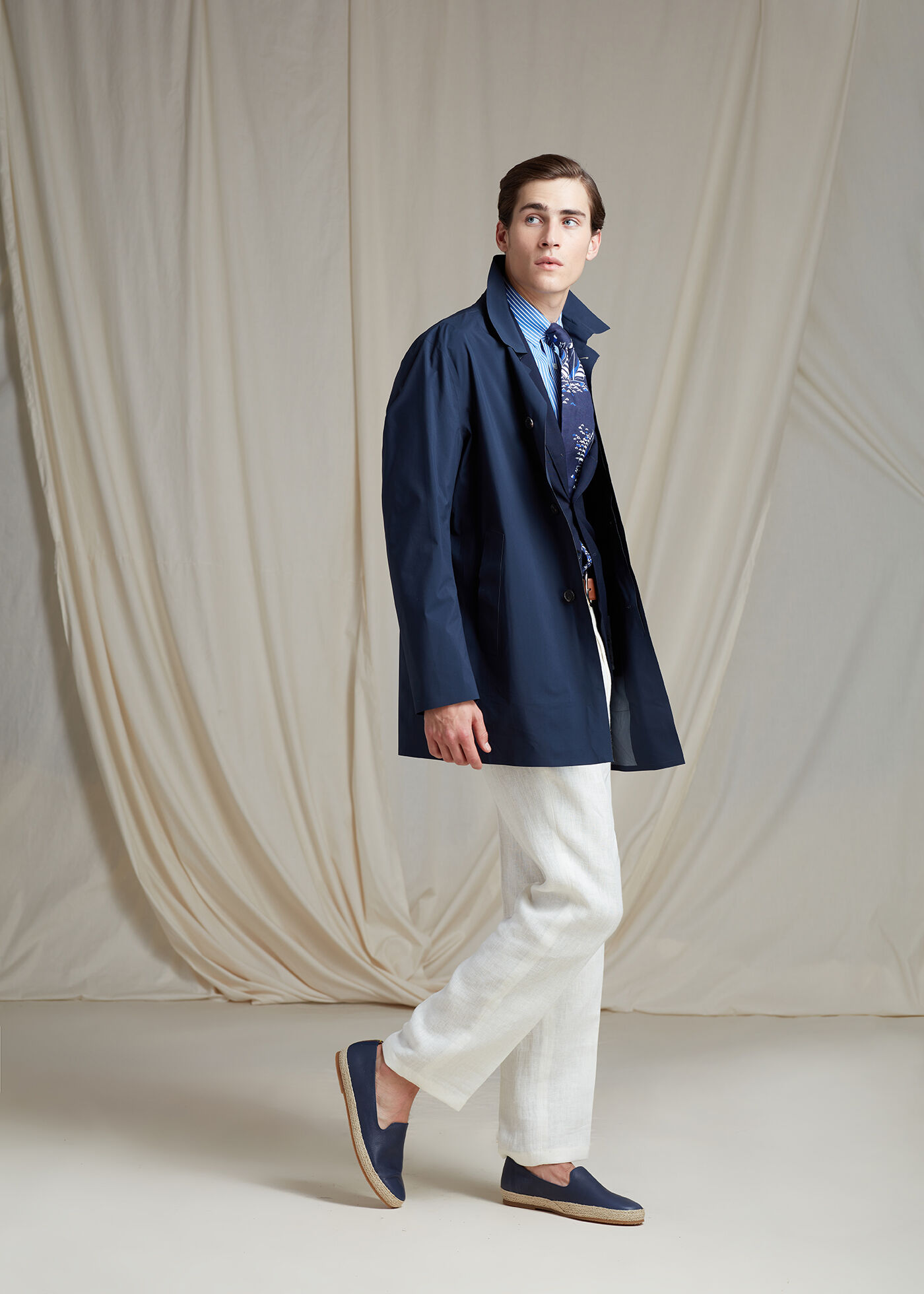 Storm System Short Trench Coat