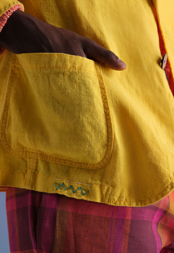 Paul Stuart Washed Linen Jacket, image 5