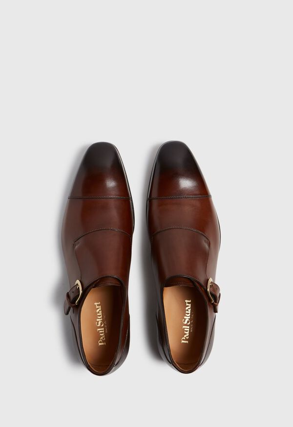 Paul Stuart Giordano Leather Monk Strap, image 4