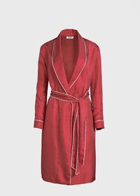 Paul Stuart Silk Dot Robe, thumbnail 3