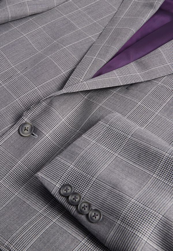 Paul Stuart Super 120s Wool Plaid Suit, image 5
