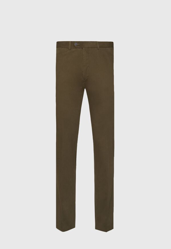 Paul Stuart Green Satin Pants, image 1