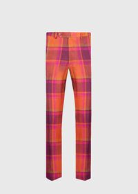 Paul Stuart Linen Plaid Dress Trouser, thumbnail 1