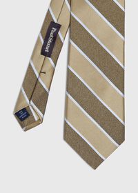 Paul Stuart Stripe Satin Tie, thumbnail 1
