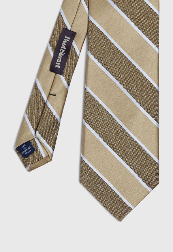 Paul Stuart Stripe Satin Tie, image 1