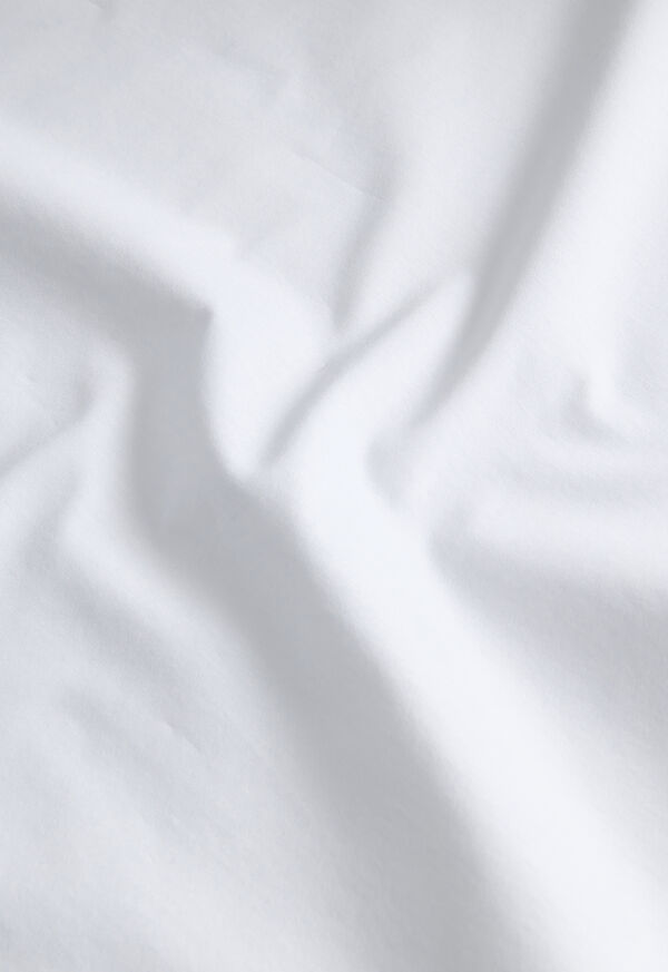 Paul Stuart Mercerized Cotton Long Sleeve Polo Shirt, image 3