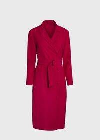 Paul Stuart Double Breasted Belted Trench Dress, thumbnail 1