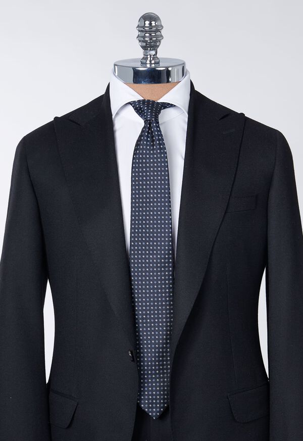 Paul Stuart Woven Silk Micro Design Tie, image 2