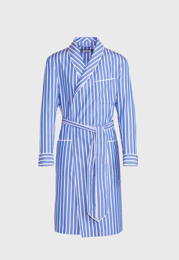 Paul Stuart Awning Stripe Cotton Robe, image 1