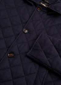 Paul Stuart Quilted Barn Coat with Hood, thumbnail 7