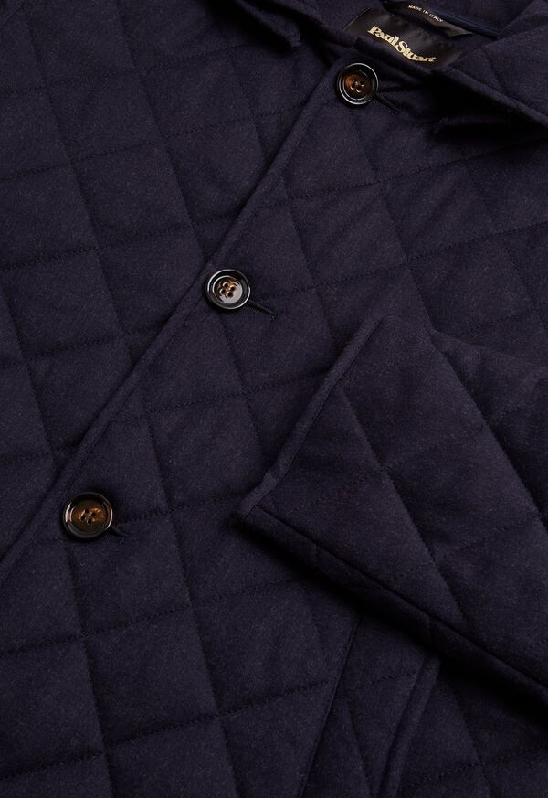 Paul Stuart Quilted Barn Coat with Hood, image 7