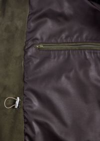 Paul Stuart Olive Suede Field Jacket, thumbnail 3