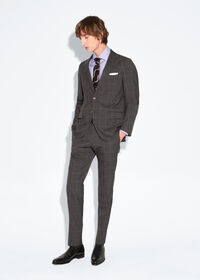 Paul Stuart All Year Wool Windowpane Suit, thumbnail 2